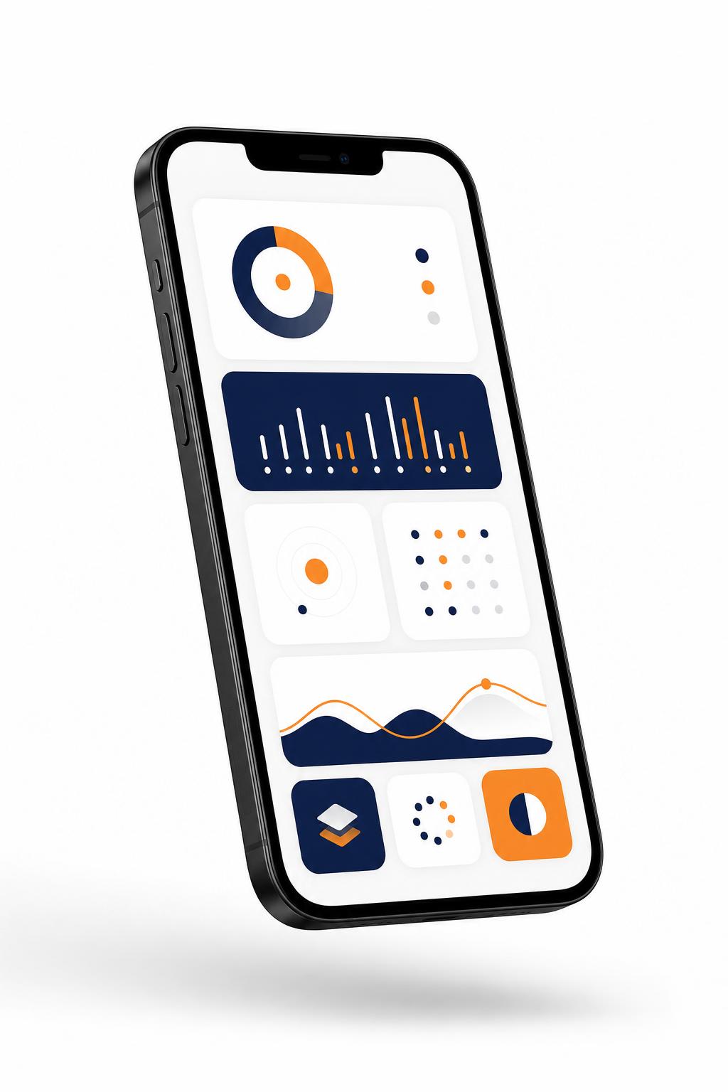 NearDeals app mockup showing nearby store deals